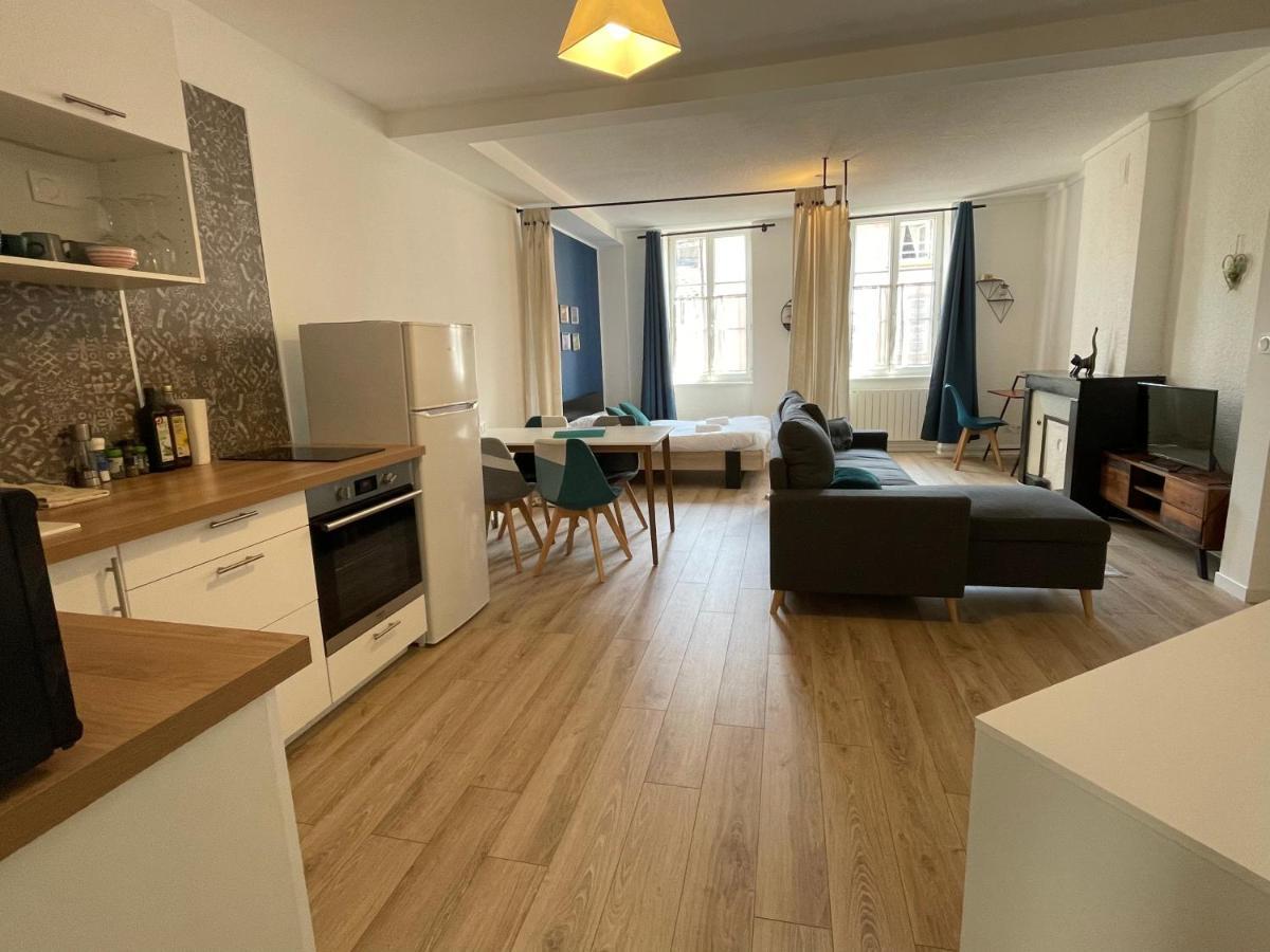Appartement Grand Studio Lumineux Et Idealement Place. à Mâcon Extérieur photo