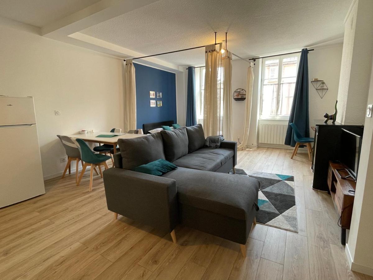 Appartement Grand Studio Lumineux Et Idealement Place. à Mâcon Extérieur photo